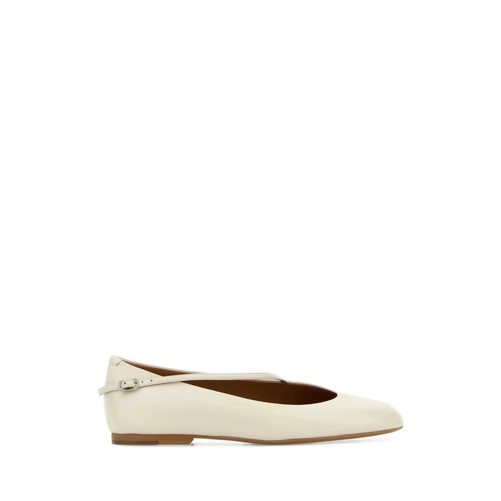 Jil Sander Femme Blanc Chaussures, Taille: 36 Eu Ballerine