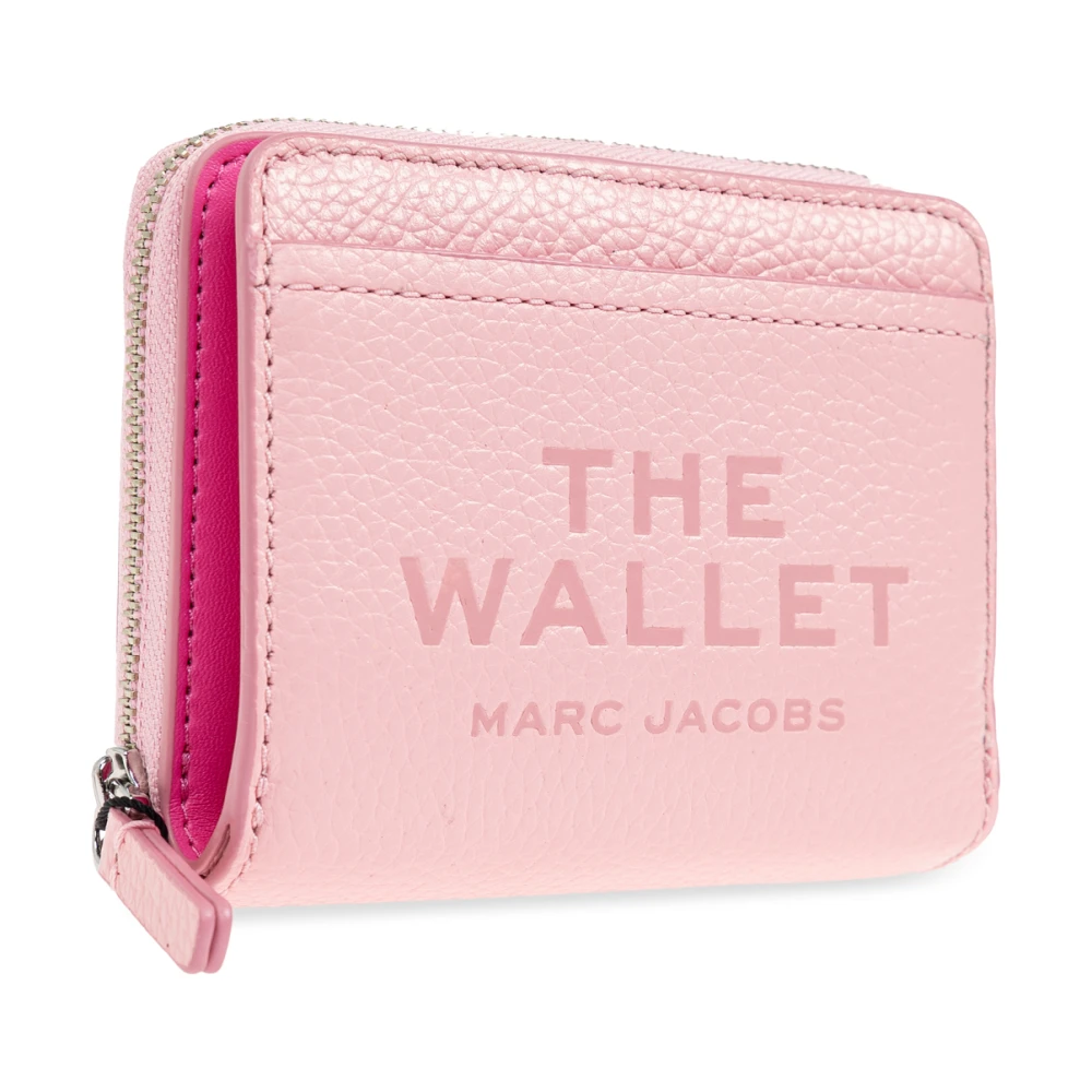 Marc Jacobs Portemonnee The Marc Mini Pink Dames