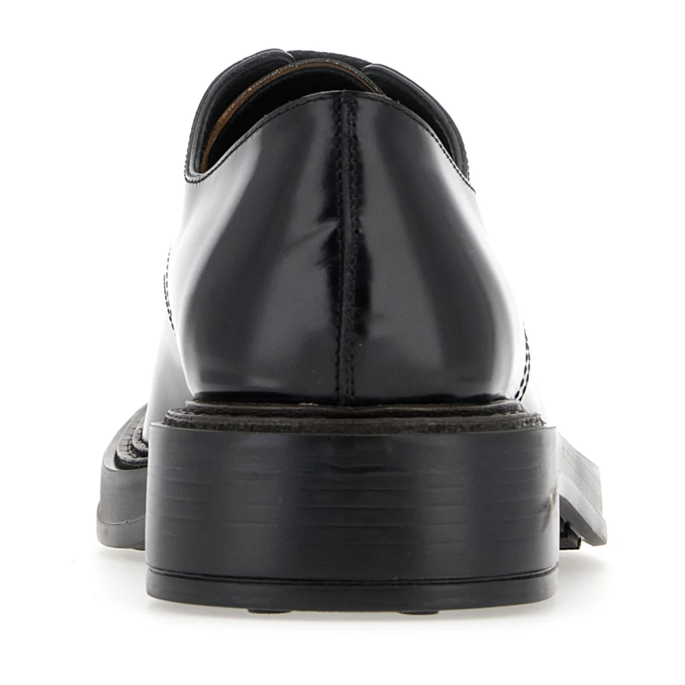 TOD'S Zwarte platte schoenen Black Heren