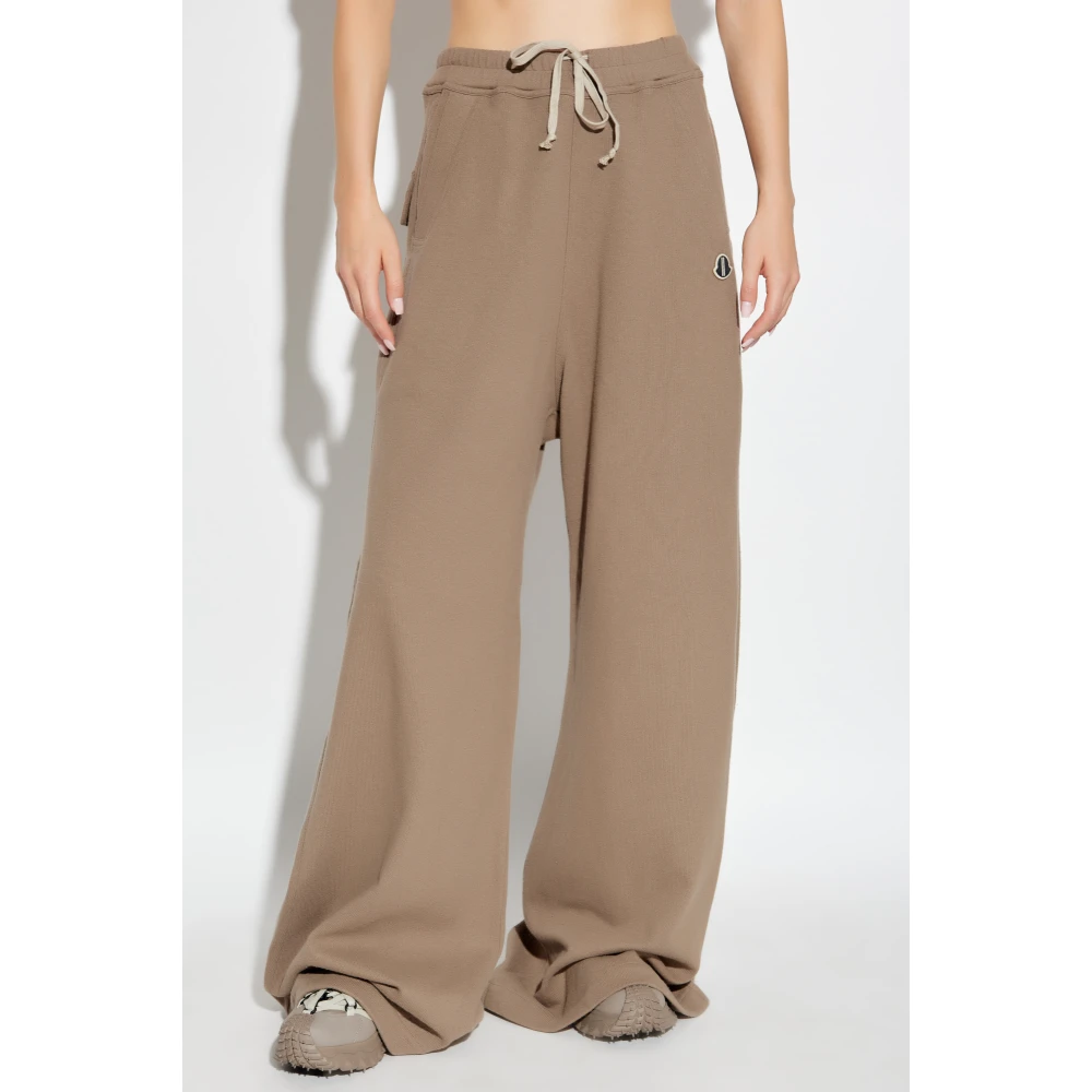 Rick Owens Wijde Broek Brown Unisex