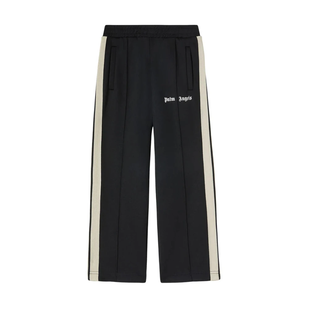 Palm Angels Black Sweatpants, Male, 12 Y, Leggings