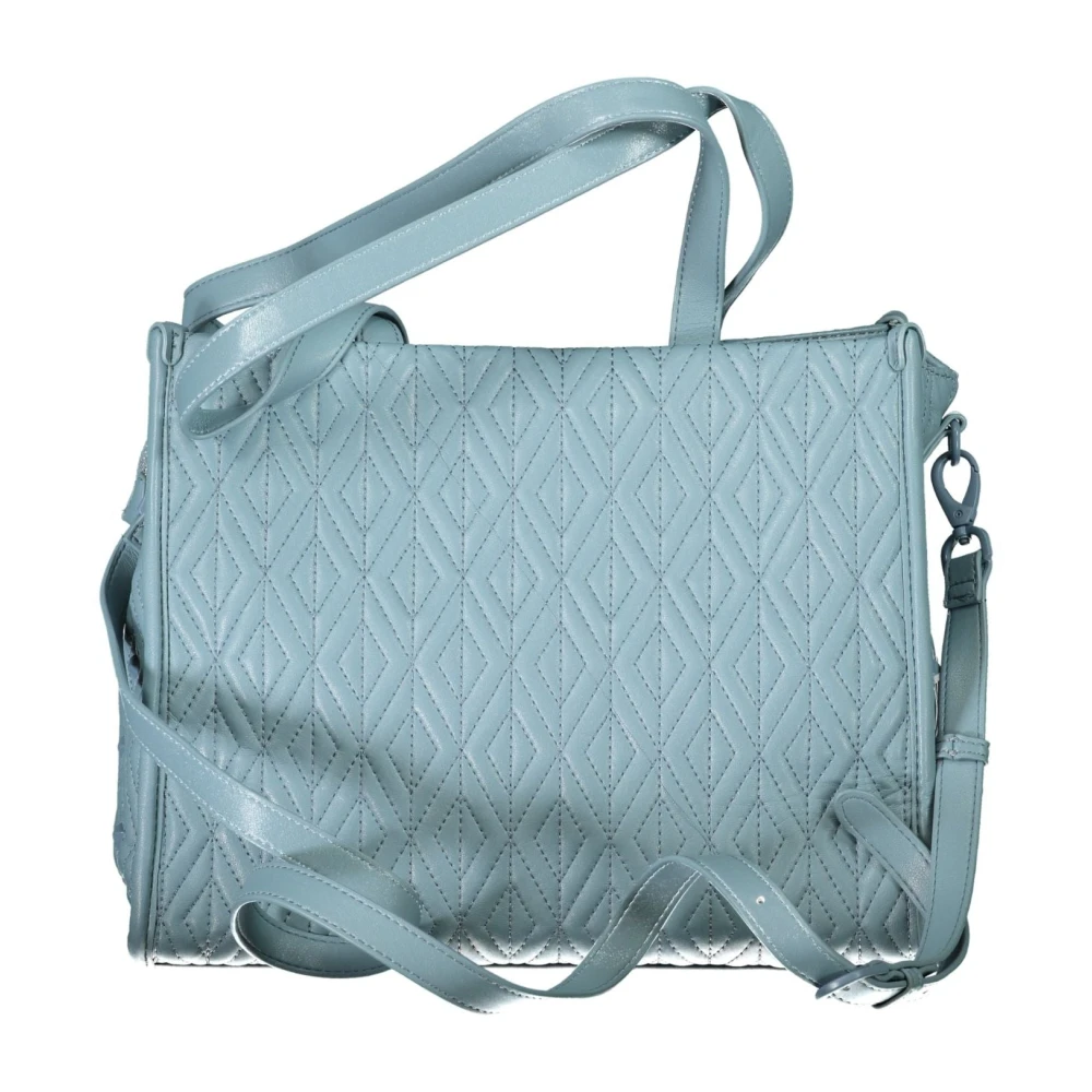 Valentino by Mario Valentino Blauwe Schoudertas met Afneembare Band Blue Dames