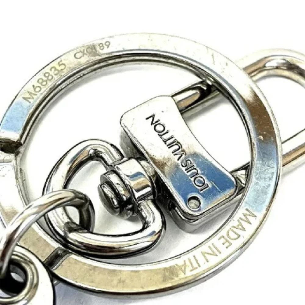 Louis Vuitton Vintage Pre-owned Leather key-holders Black Dames