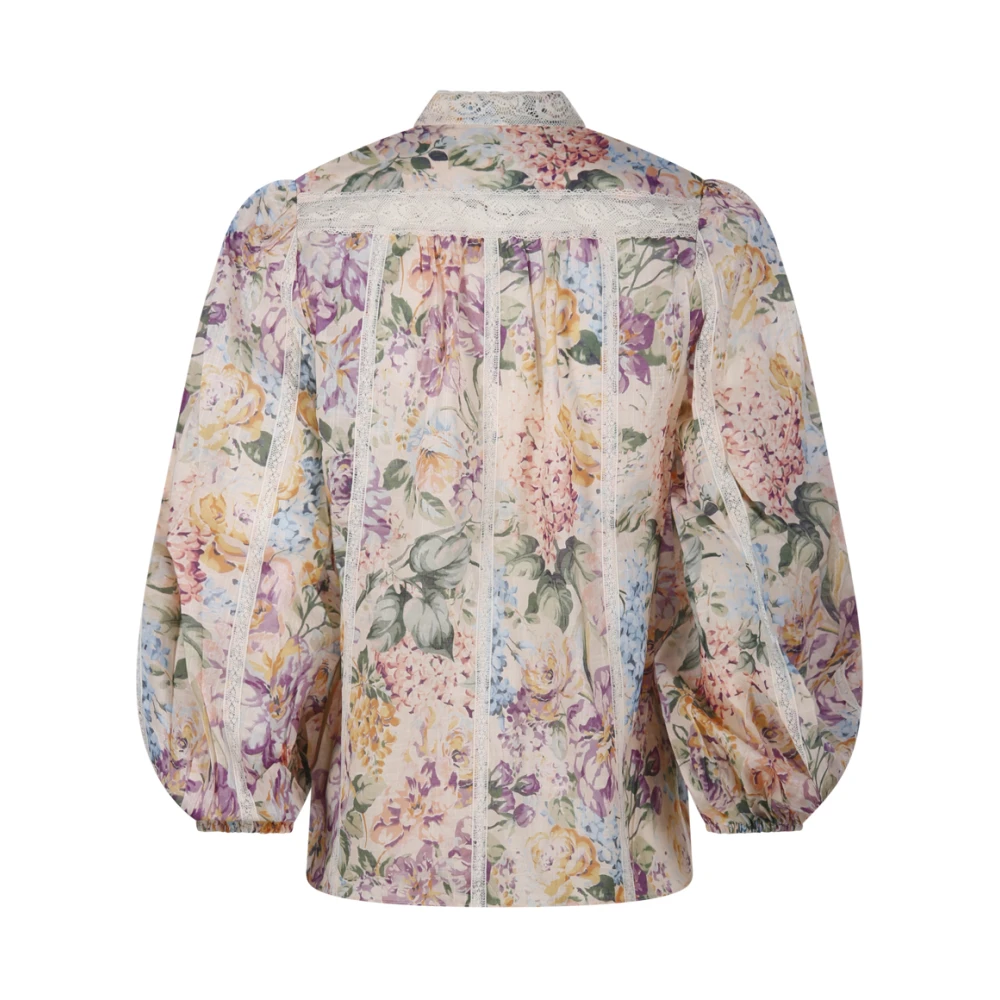 Zimmermann Kanten Bloemenshirt Multicolor Dames