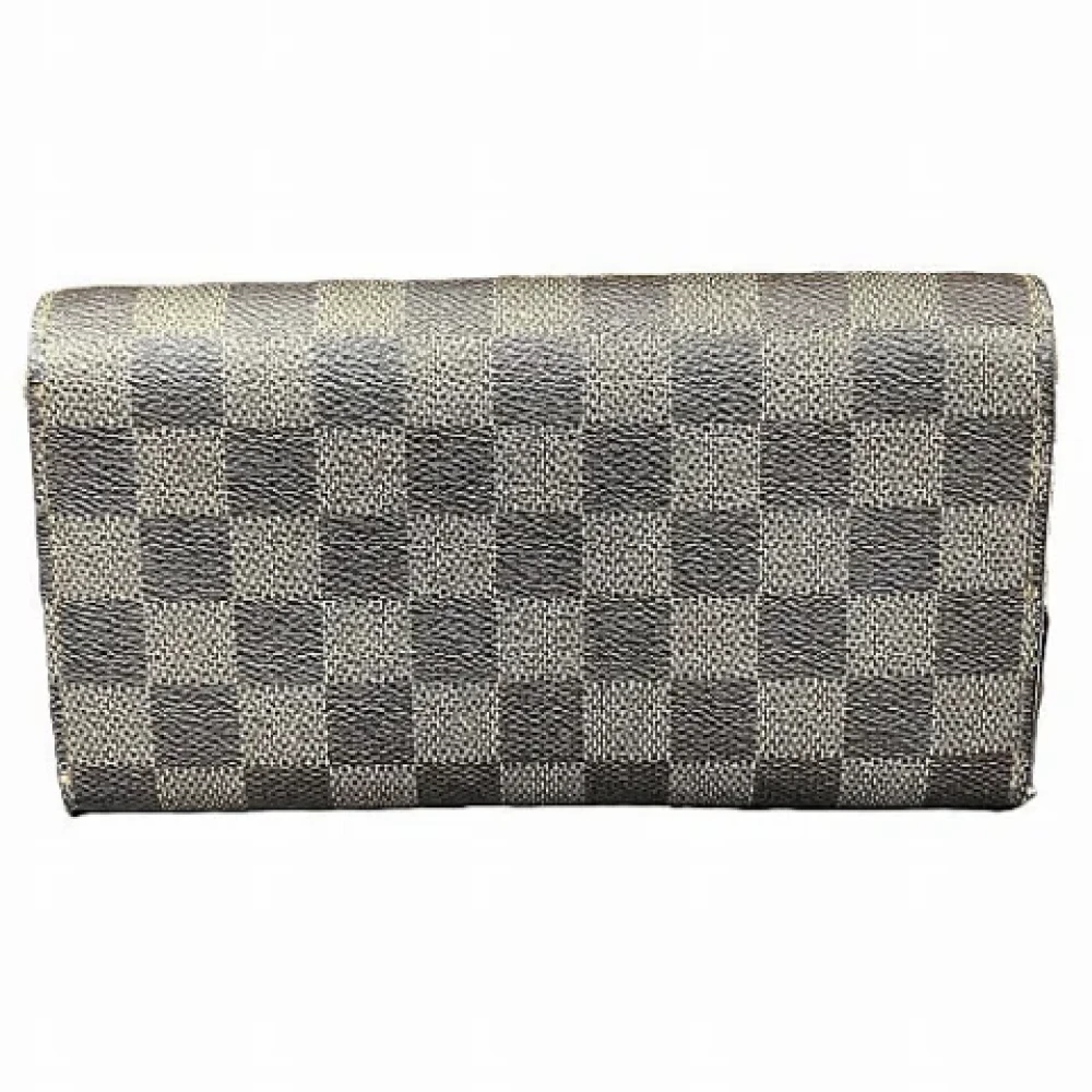 Louis Vuitton Vintage Pre-owned Canvas wallets Brown Dames