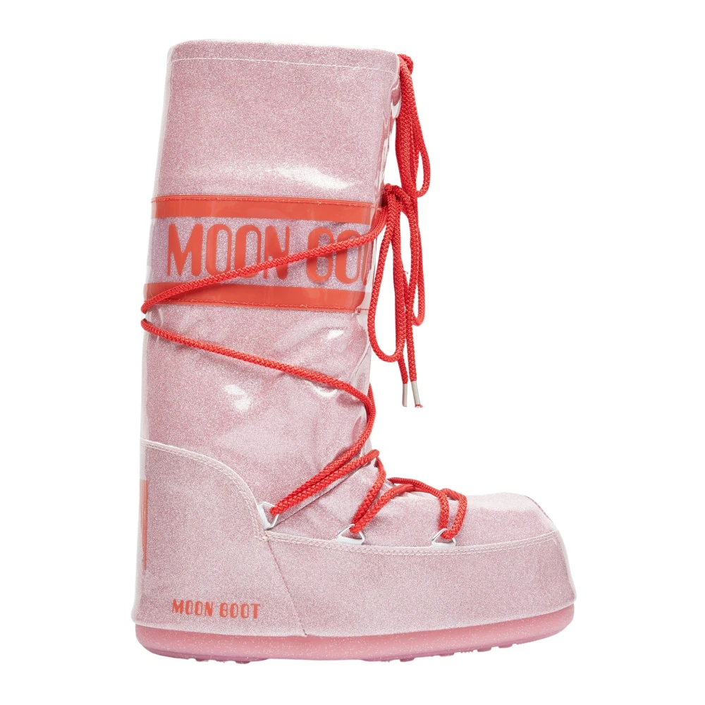 Moon Boot Boots Pink, Dam