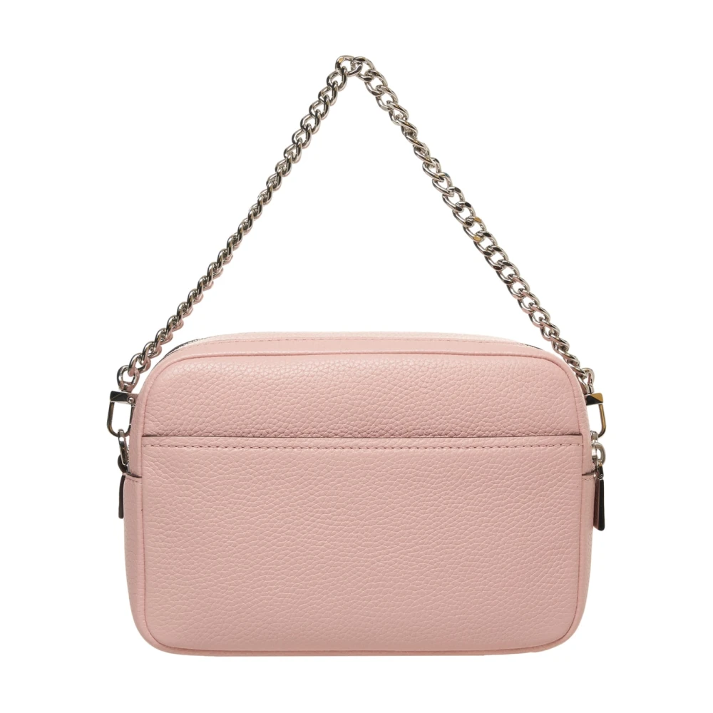 Michael Kors Roze Leren Crossbody Tas Pink Dames