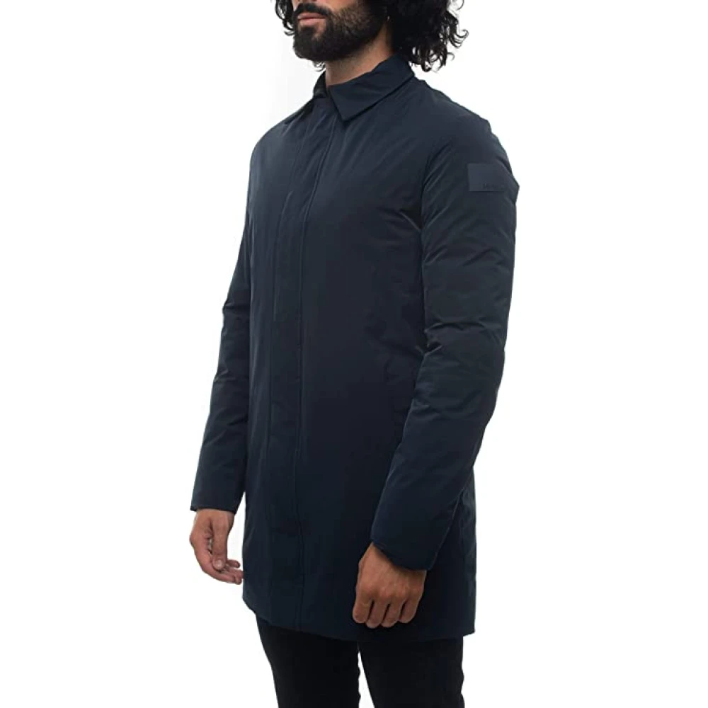 Museum Klassieke Trenchcoat Blue Heren