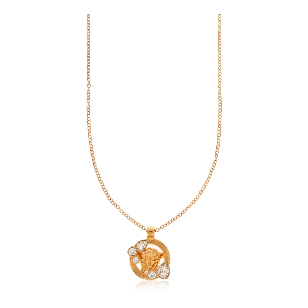 Versace Femme Jaune - Collier Crystal Medusa '95 - Accessoires - Taille: One Size