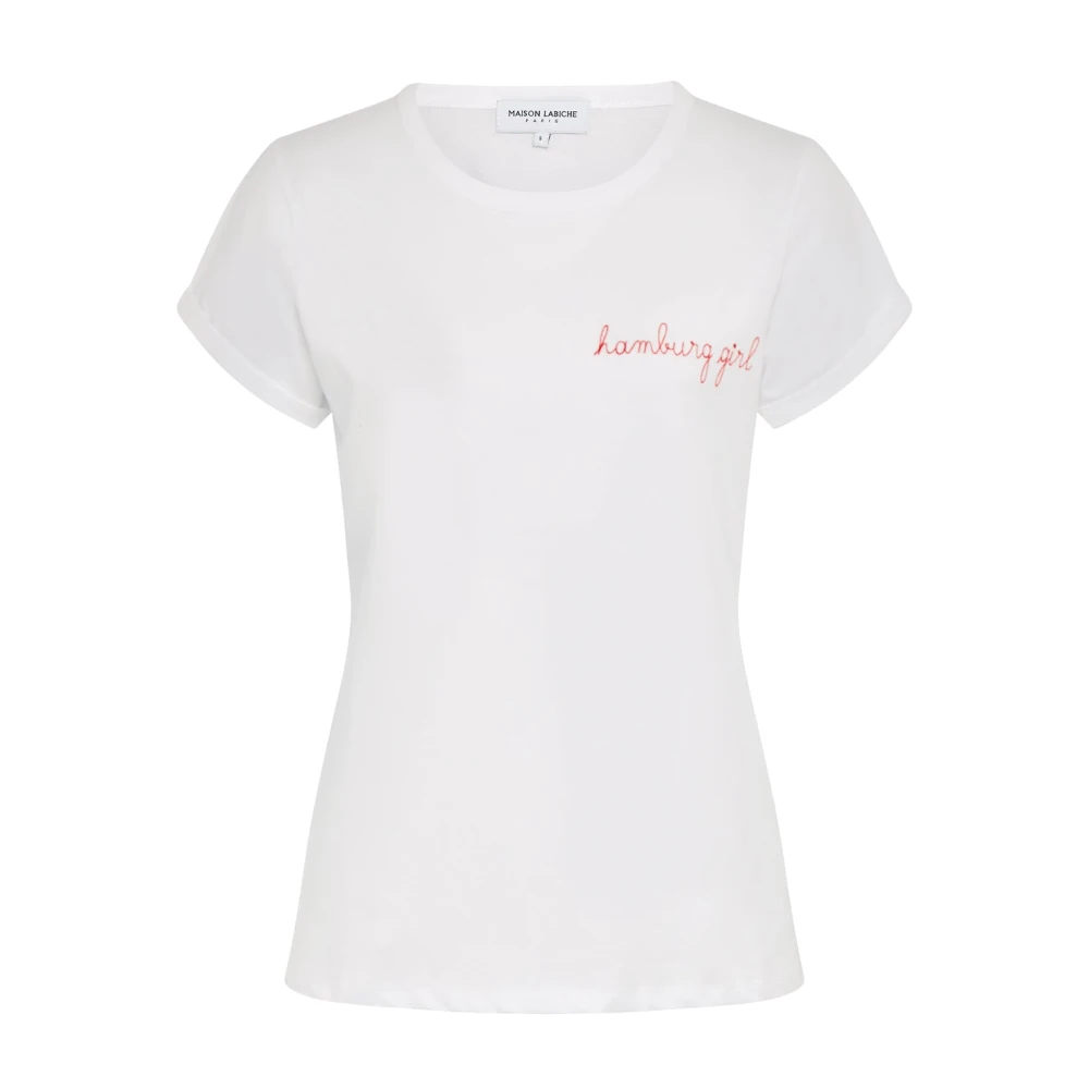 Maison Labiche Hamburg Girl T-Shirt White Dames