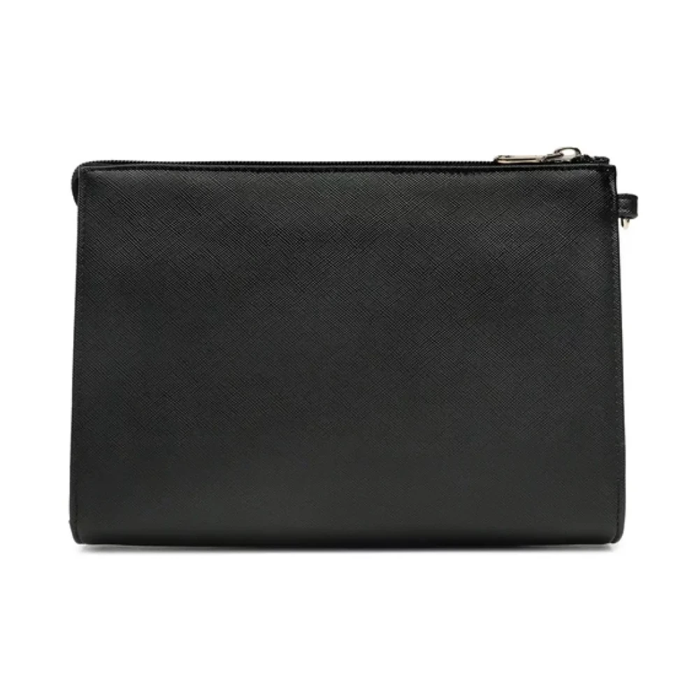 Guess Zwarte leren PU-toilettas Black Dames