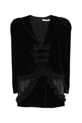 black-velvet-ruffled-lace-dress