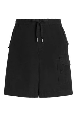 Waxed Faille Bermuda Shorts