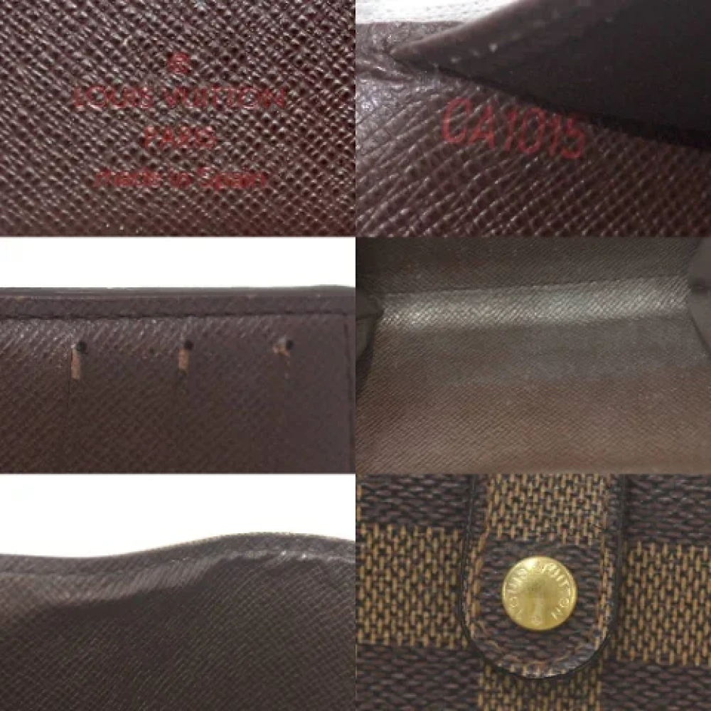Louis Vuitton Vintage Pre-owned Canvas wallets Brown Dames