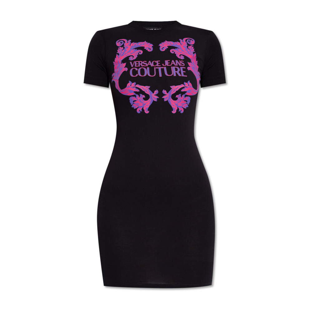 Vestido estampado online versace