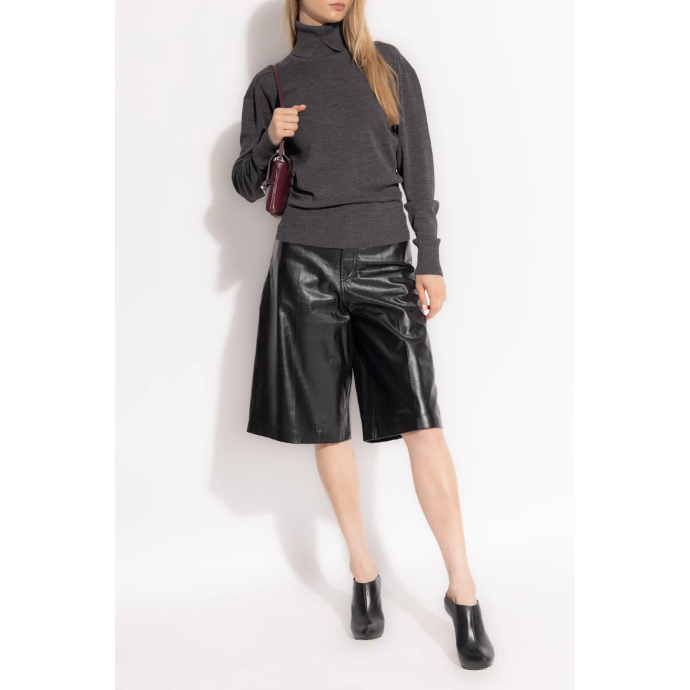 Burberry Wollen coltrui Gray Dames