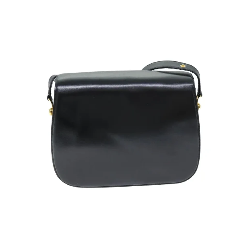 Bally Pre-owned Leather shoulder-bags Black Dames
