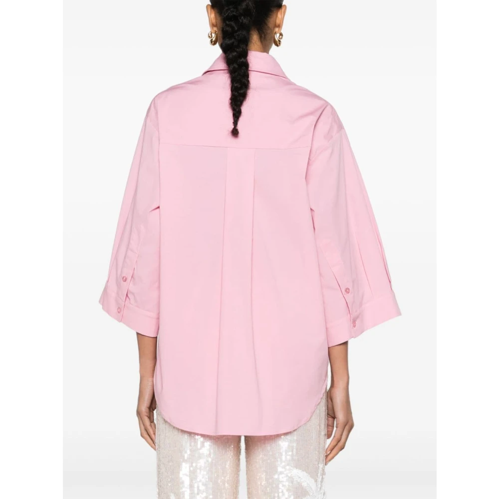 Federica Tosi Stijlvolle Shirt met Model 0771 Pink Dames