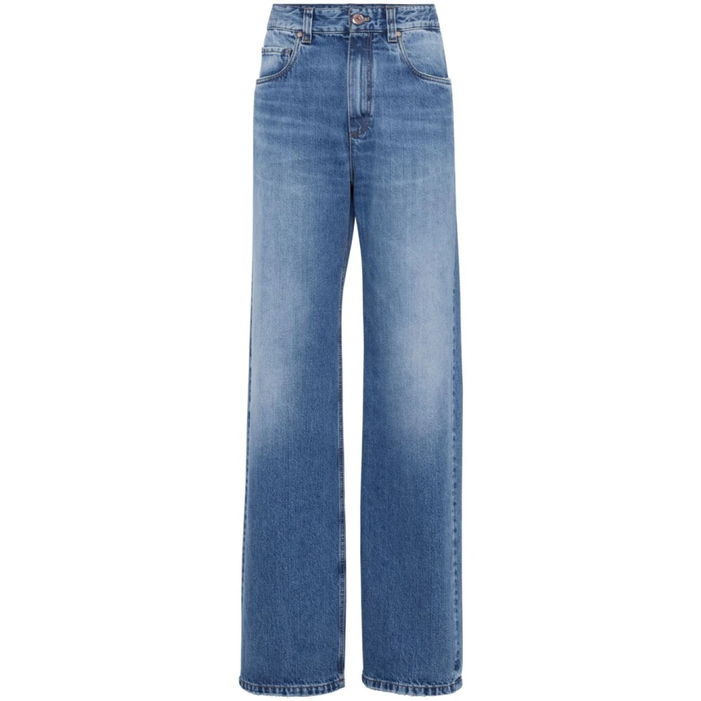BRUNELLO CUCINELLI Stijlvolle broek voor mannen Blue Dames
