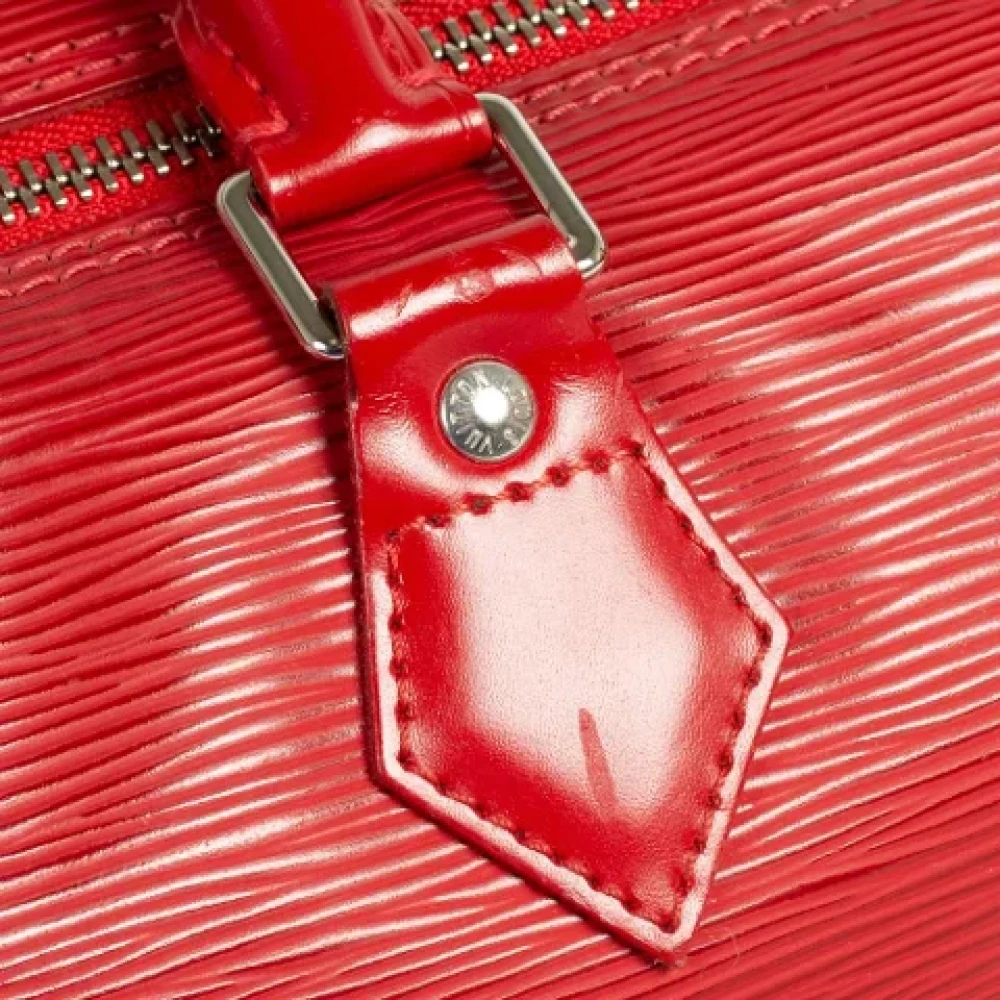 Louis Vuitton Vintage Pre-owned Leather handbags Red Dames
