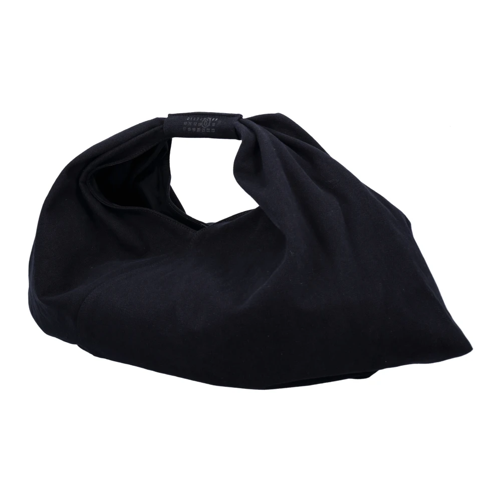 MM6 Maison Margiela Zwarte handtas met numerieke manchet Black Dames
