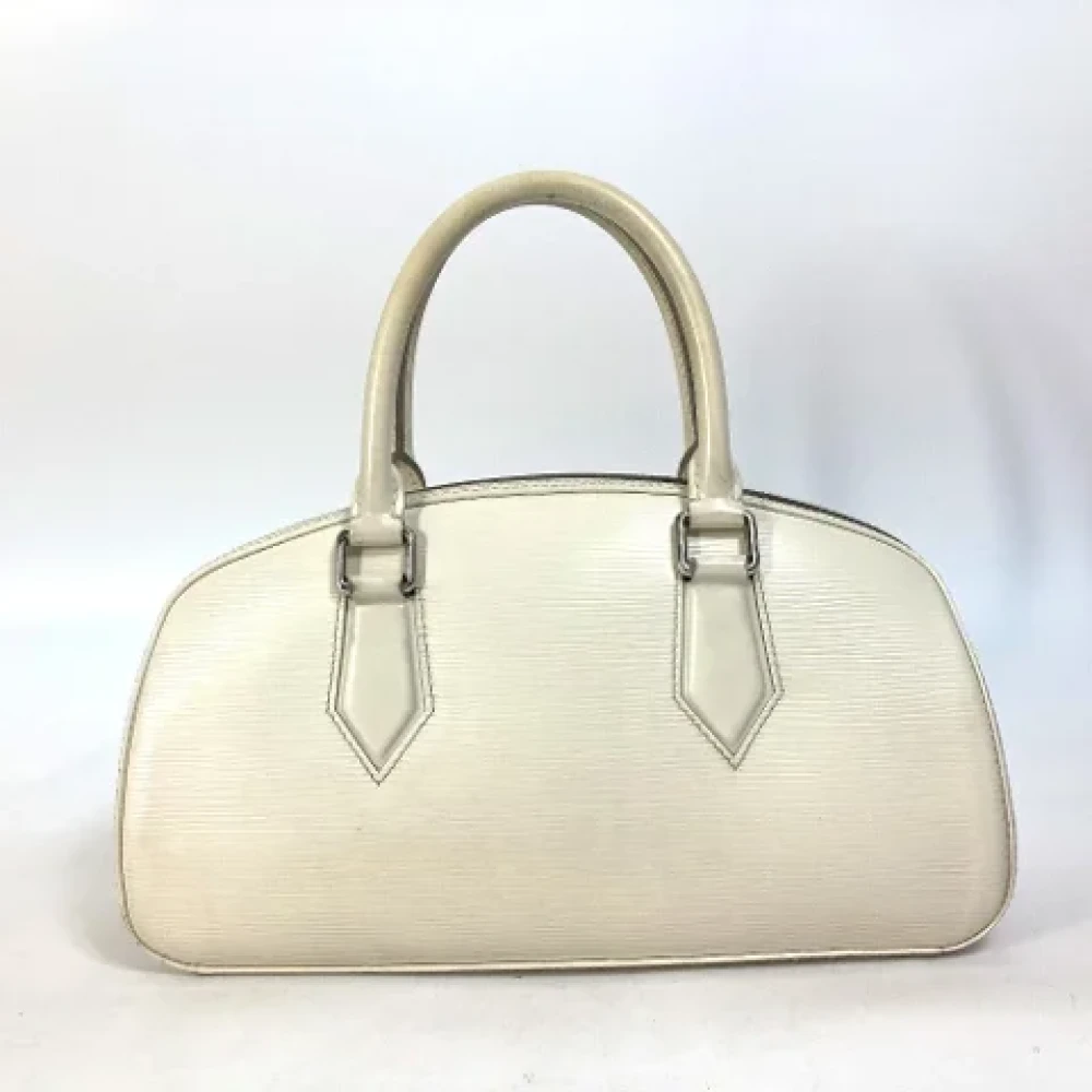 Louis Vuitton Vintage Pre-owned Leather louis-vuitton-bags White Dames