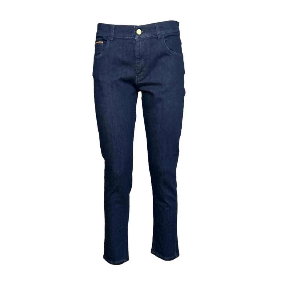 Alviero Martini 1a Classe Klassieke Jeans voor Mannen en Vrouwen Blue Dames
