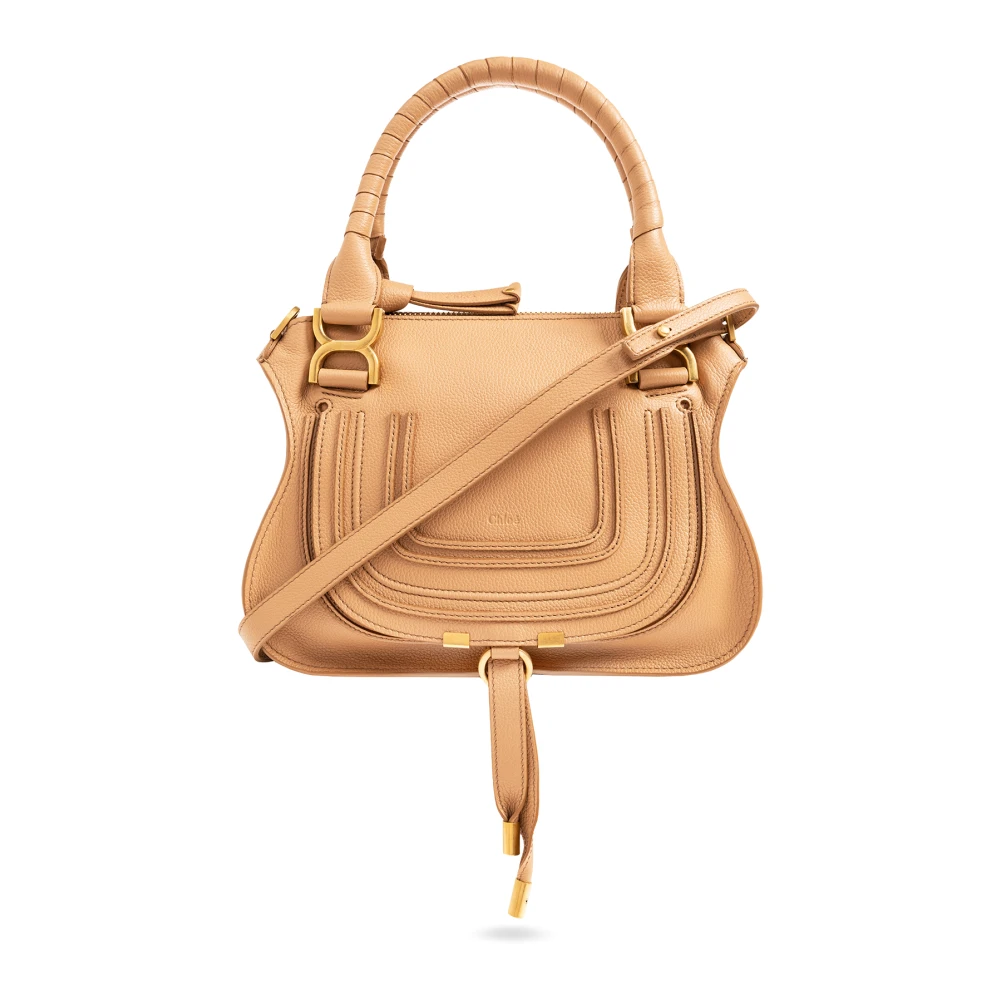 Chloé Women's Brown Marcie Small Shoulder Bag - Handbags - One Size - Bags