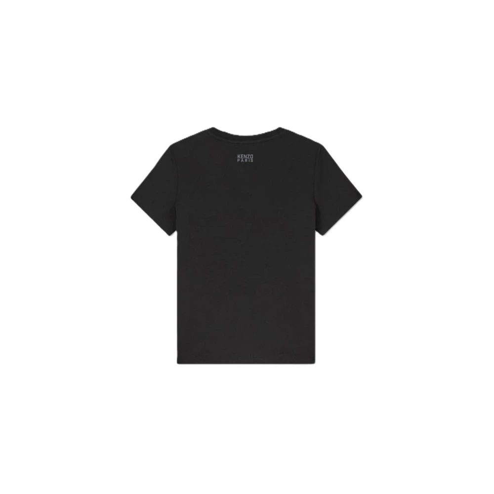 Kenzo Katoenen T-shirt Black Dames