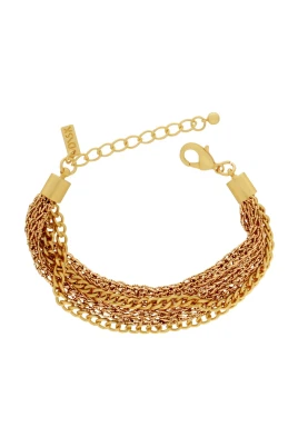 Guldstickad Armband Statement Stycke