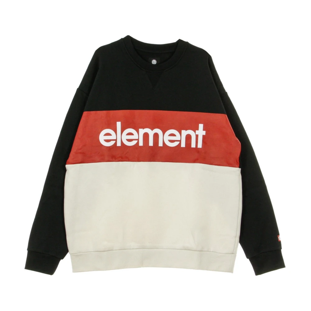 Element Heren Sweatshirt in Flint Black Multicolor Heren