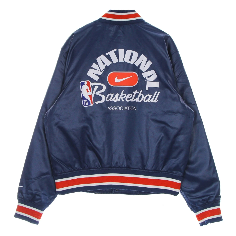 Nike Team 31 Bomberjack Courtside Blue Heren