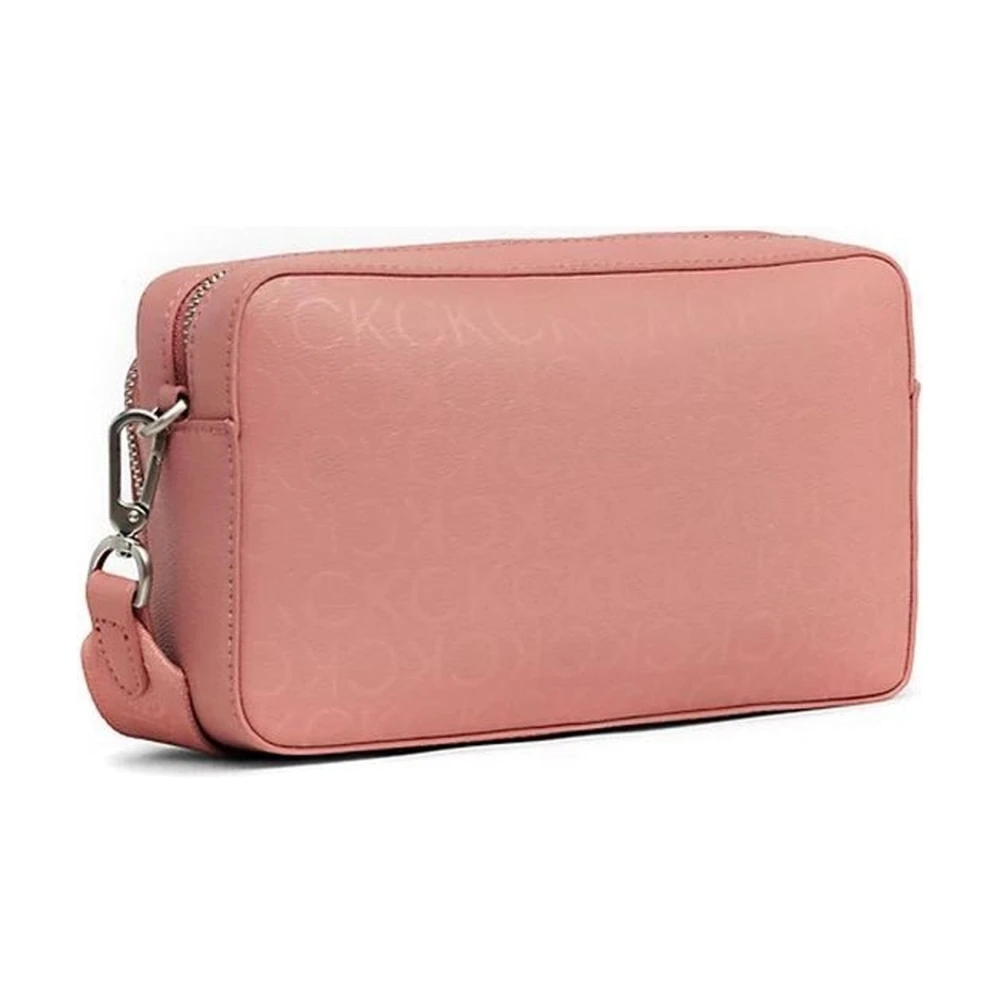 Calvin Klein Ash Rose Mono Cross Body Tas Pink Dames