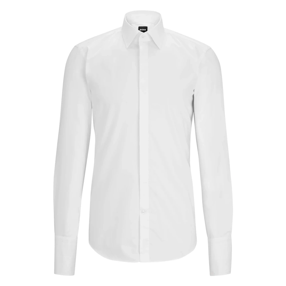 Hugo Hombre Blanco Camisas, Talla: 5XL