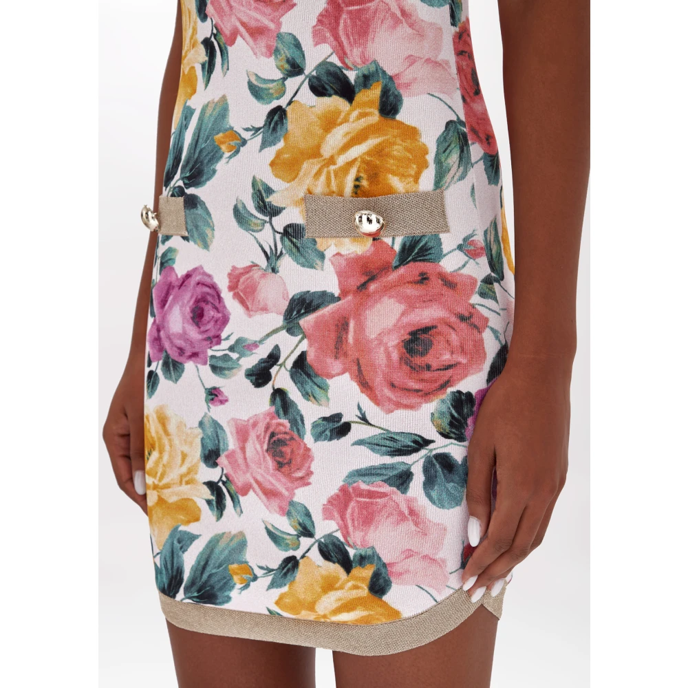 Blugirl Gebreide Jurk Multicolor Dames