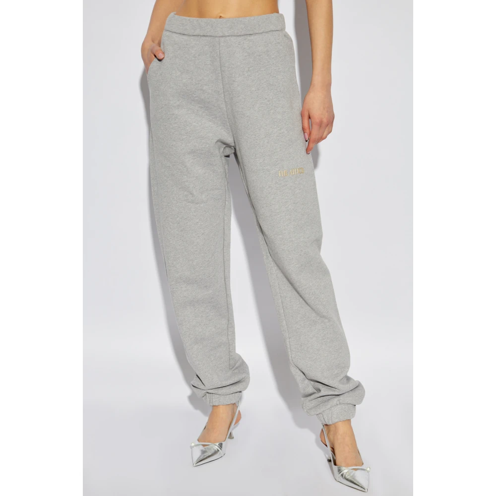 The Attico Sweatpants met logo Gray Dames