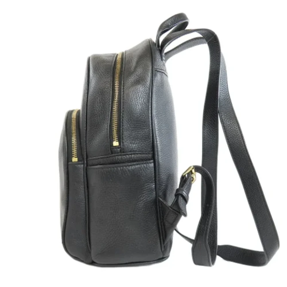 Michael Kors Pre-owned Leather backpacks Black Dames