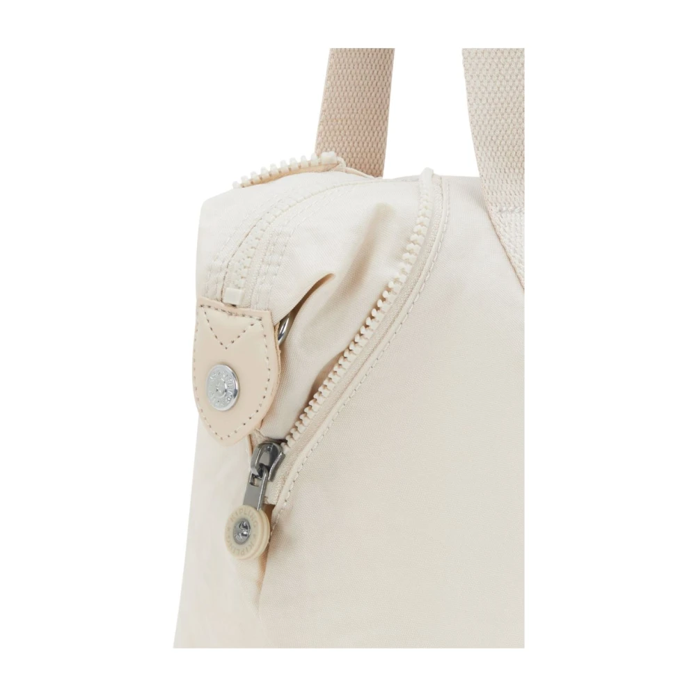 Kipling Veelzijdige Handtas met Verstelbare Hoeken Beige Dames