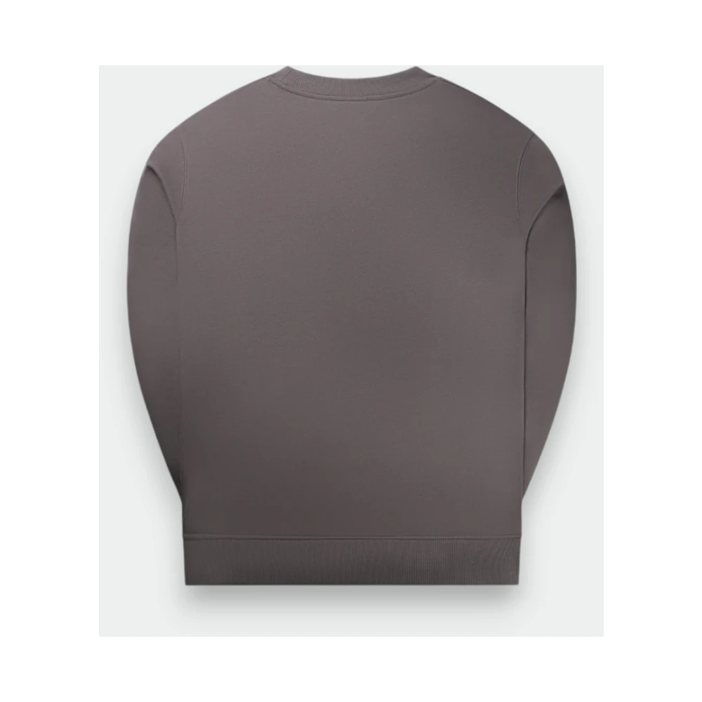 Daily Paper Comfortabele Katoenen Trui met Logo Gray Heren