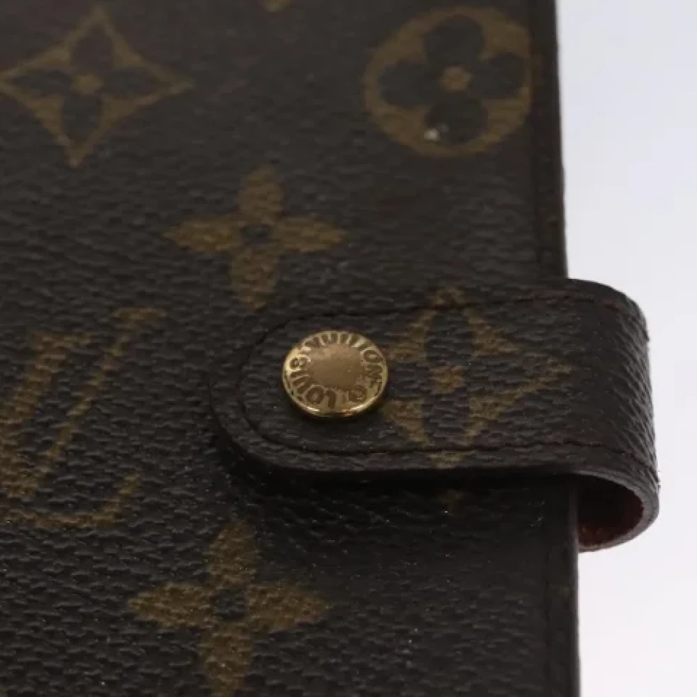 Louis Vuitton Vintage Pre-owned Canvas home-office Brown Dames