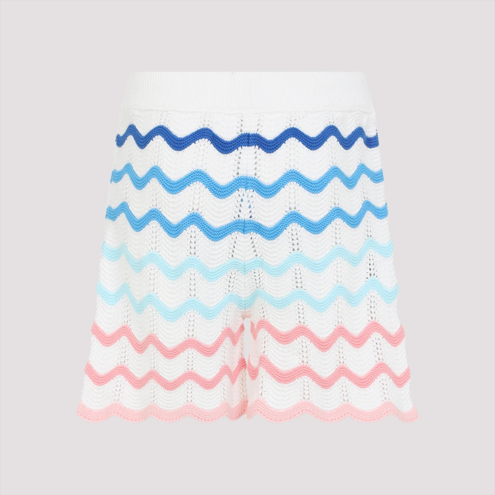Casablanca Multicolor Katoenen Shorts voor Mannen Multicolor Heren