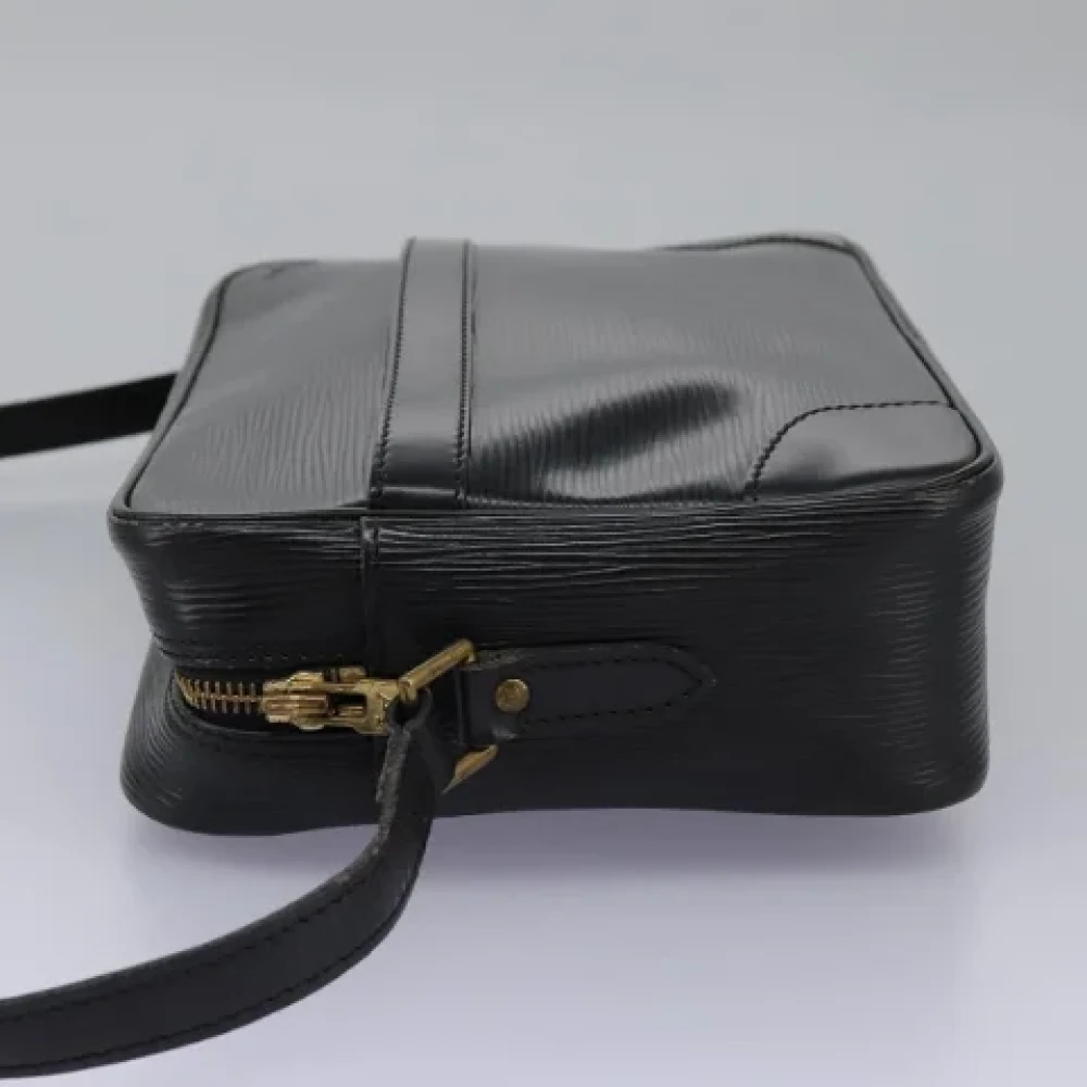 Louis Vuitton Vintage Pre-owned Leather louis-vuitton-bags Black Dames