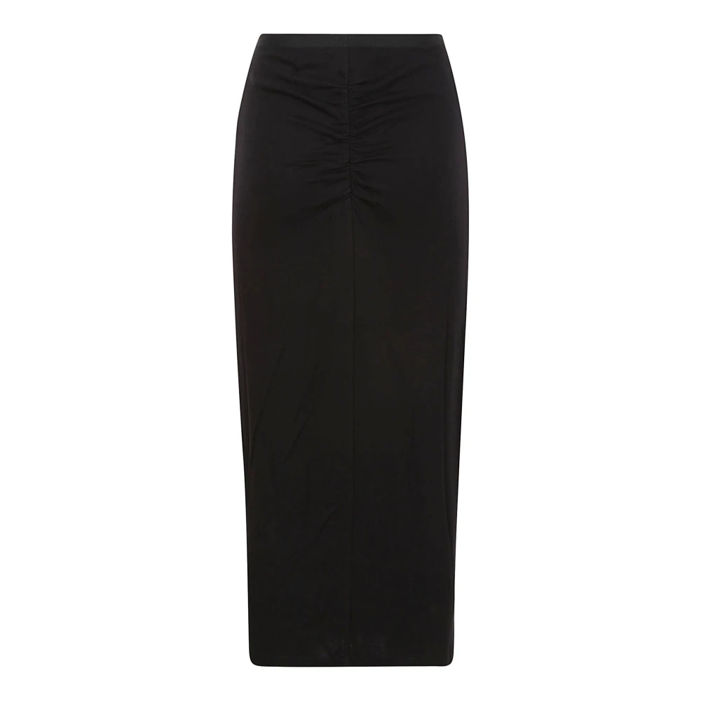 Diane Von Furstenberg Zwarte Wollen Rok Black Dames