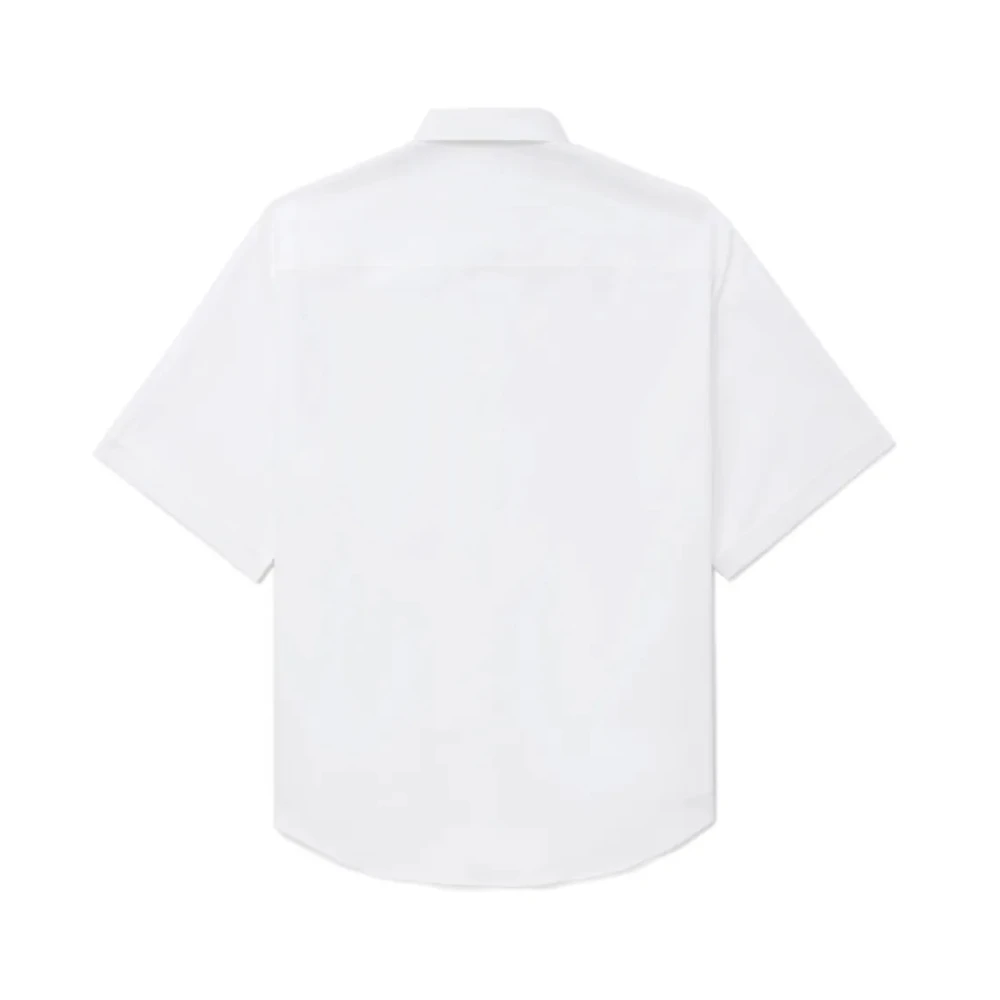 Ami Paris Boxy Fit Shirt White Heren
