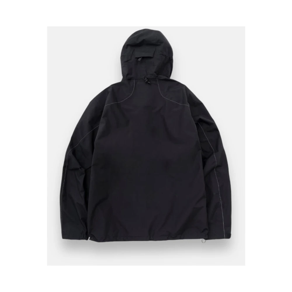 And Wander Lichtgewicht Waterdichte Hiker Regenjas Black Heren