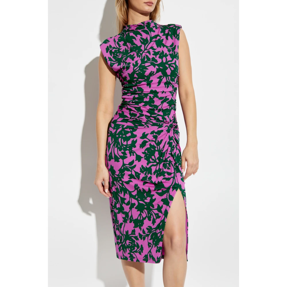 Diane Von Furstenberg Jurk Aviel Purple Dames