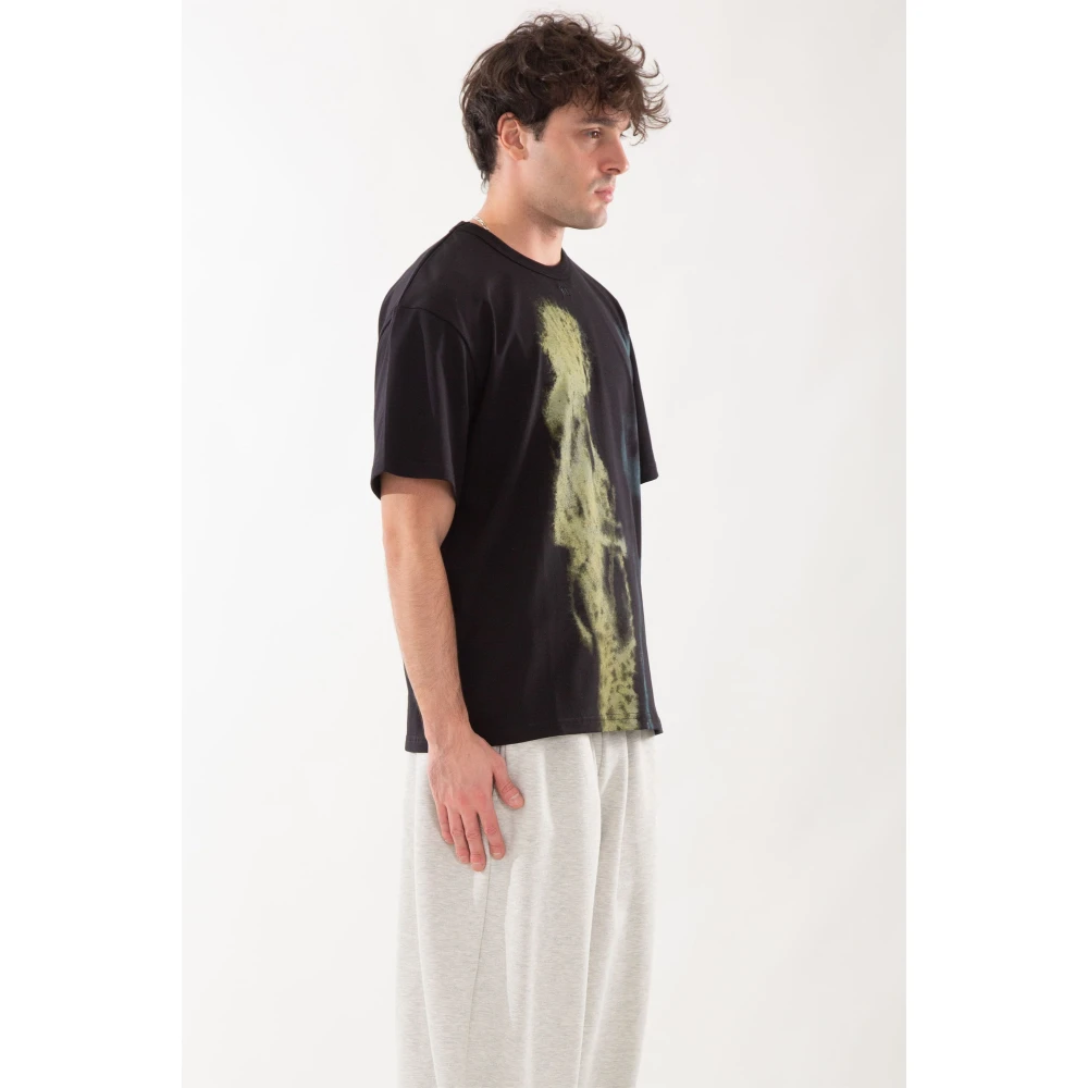 Misbhv Zwarte 29 Palms Print Tee Black Heren