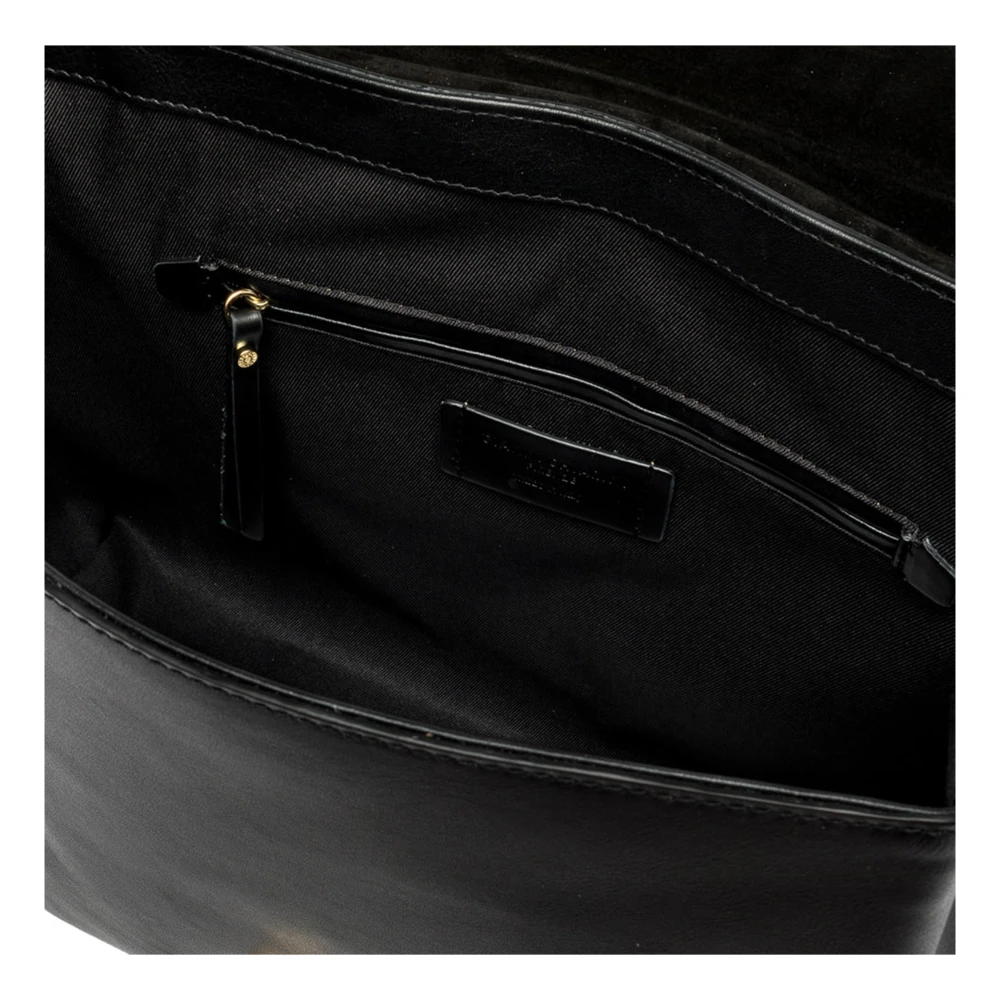 Gianni Chiarini Marlene Leren Handtas Black Dames