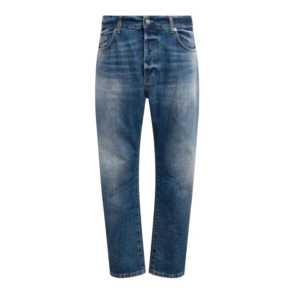 Dondup Mannelijk Blauw Jeans Heren, W34, Denim, David Straight Jeans
