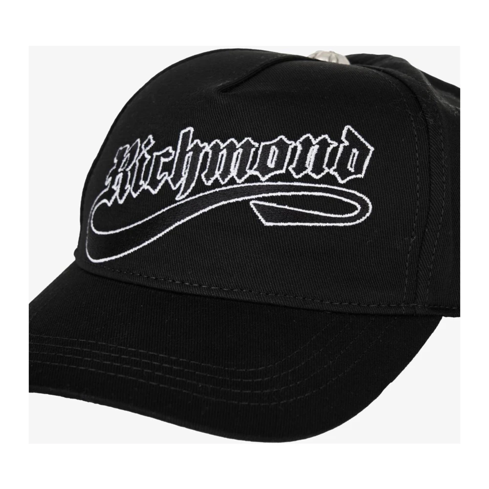 John Richmond Muts met geborduurd logo Black Unisex